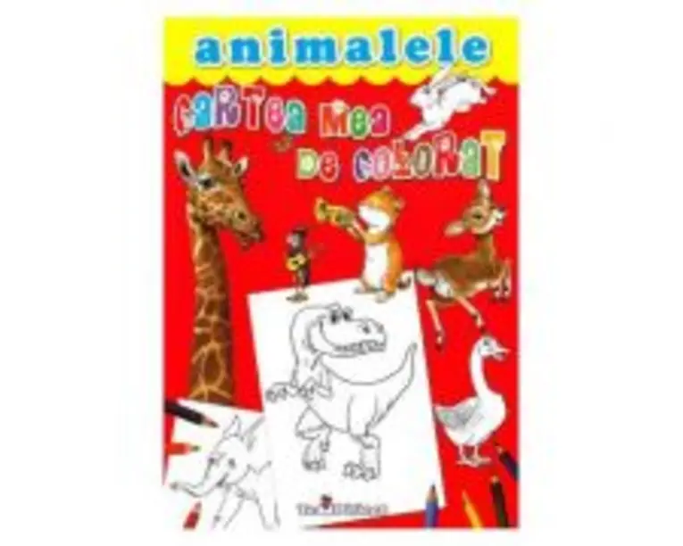 Cartea mea de colorat. Animalele