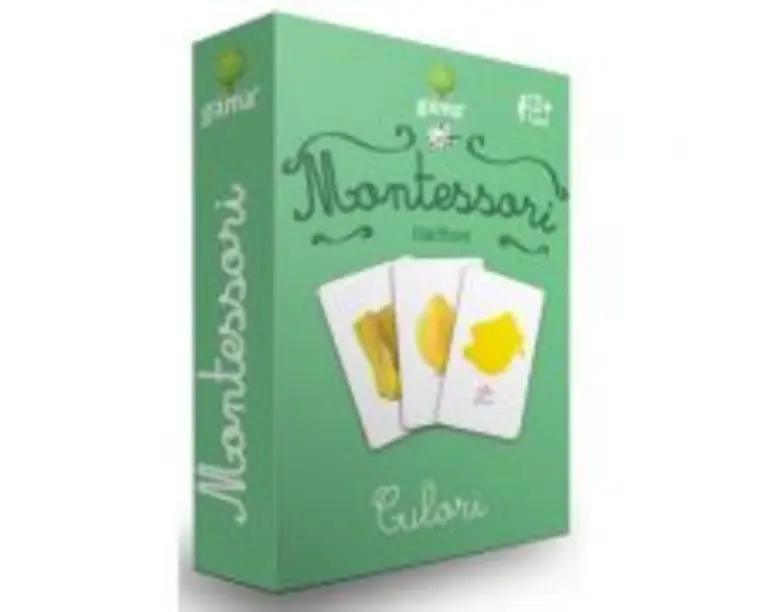 Culori. Carti de joc Montessori clasificare