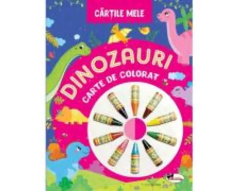 Cartile mele de colorat. Dinozauri