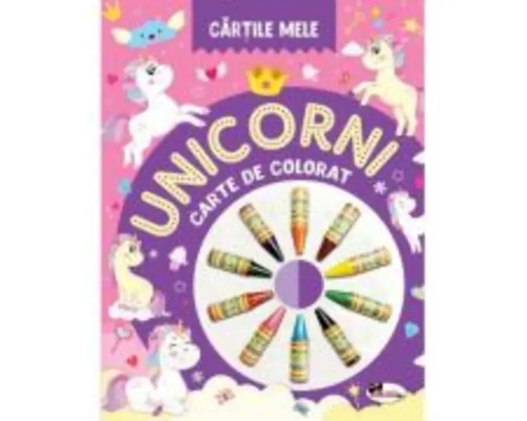 Cartile mele de colorat. Unicorni