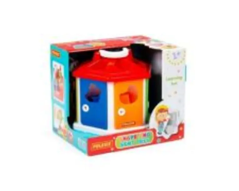 Casuta Educativa + Forme si Chei, 22. 4x19, 5x21. 3 cm