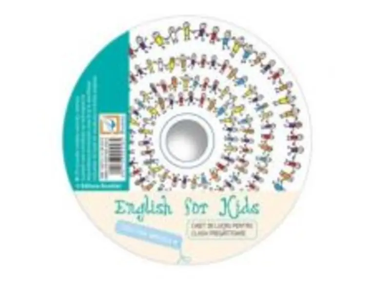 CD audio English for kids, clasa pregatitoare - Cristina Mircea