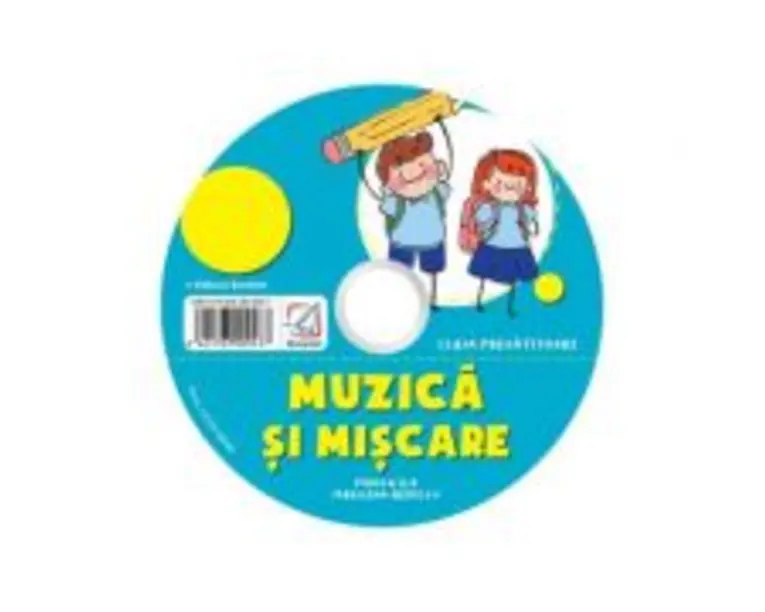 CD audio Muzica si miscare. Caiet de lucru pentru clasa pregatitoare
