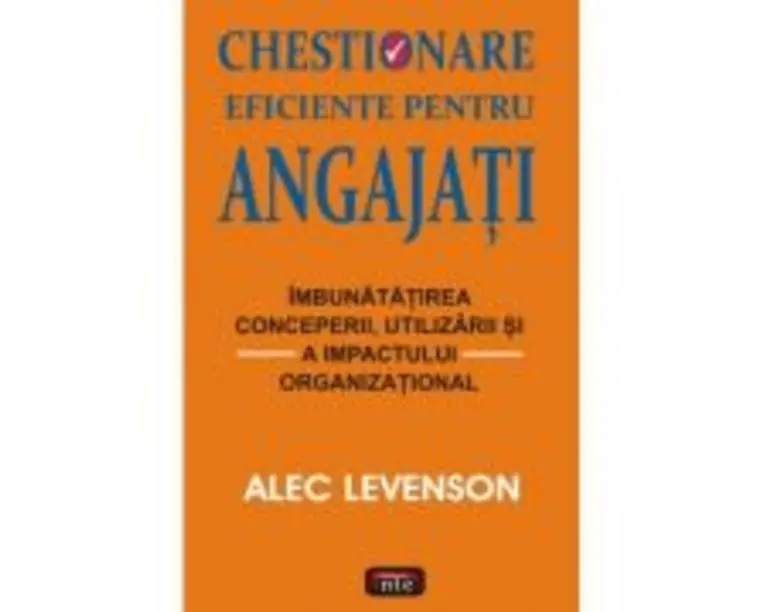 Chestionare eficiente pentru angajati - Alec Levenson