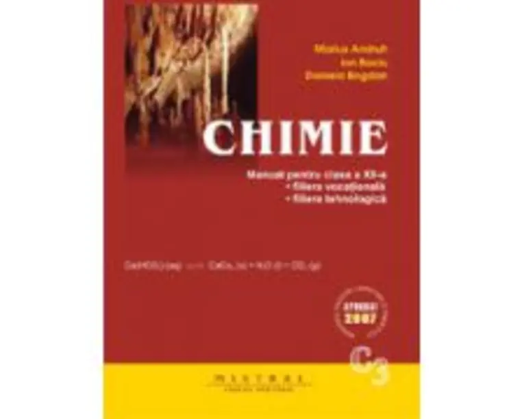 Manual Chimie C3 pentru clasa a 12-a - Marius Andruh