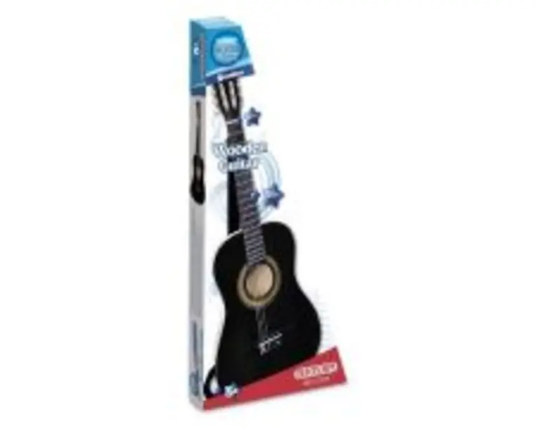 Chitara de lemn, neagra, Bontempi