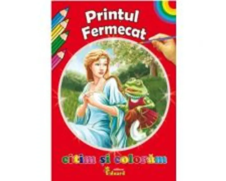 Citim si coloram - Printul fermecat