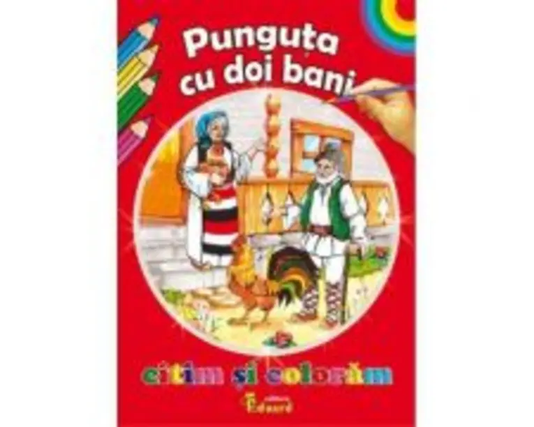 Citim si coloram Punguta cu doi bani