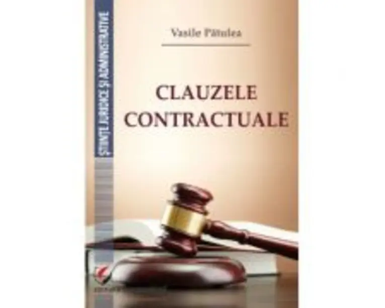 Clauzele contractuale - Vasile Patulea