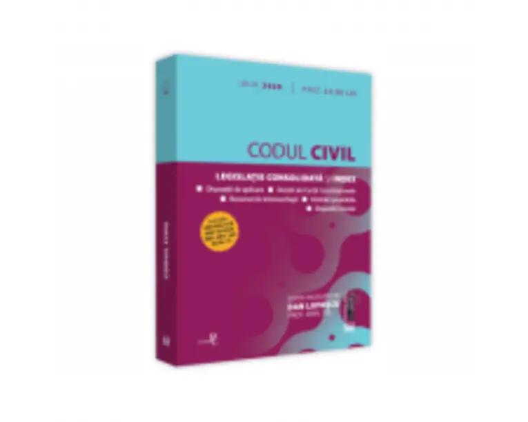 Codul civil, iulie 2020 - Dan Lupascu
