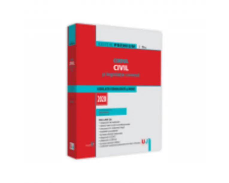 Codul civil si legislatie conexa 2020. Editie PREMIUM - Dan Lupascu