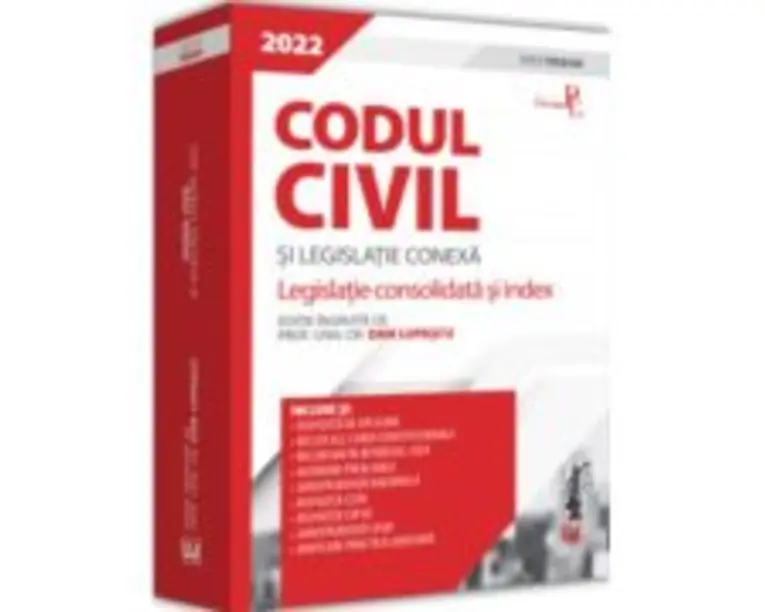 Codul civil si legislatie conexa 2022 Editie PREMIUM - Dan Lupascu