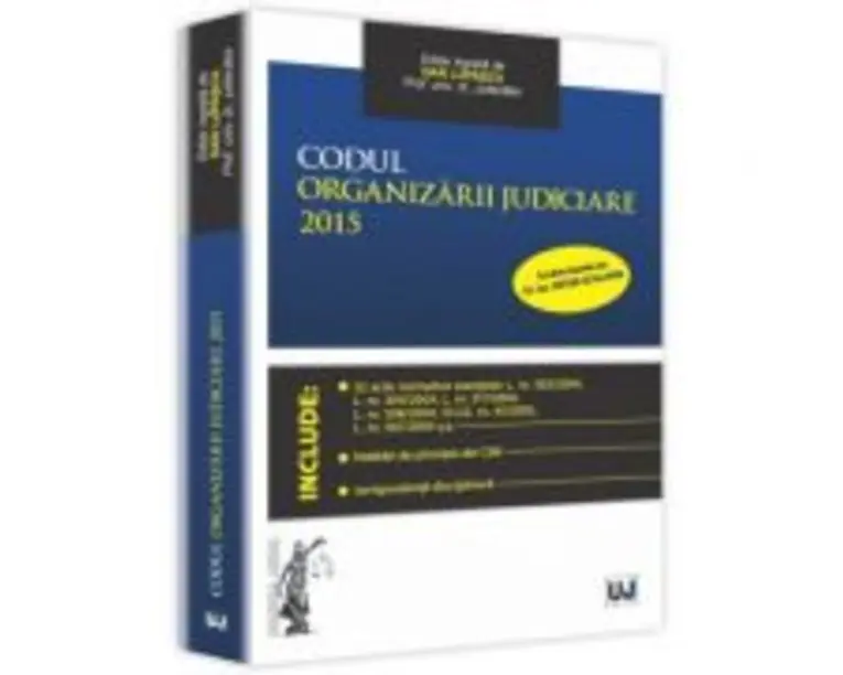 Codul organizarii judiciare 2015 - Dan Lupascu, Dieter Schlafen