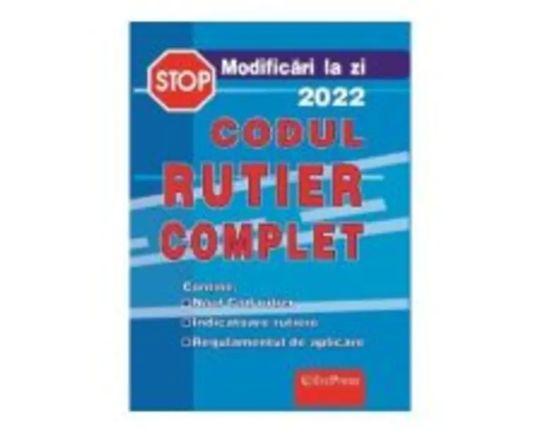 Codul rutier complet 2022