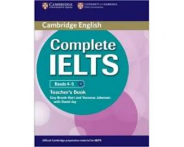 Complete IELTS: Bands 4-5 - Teacher's Book