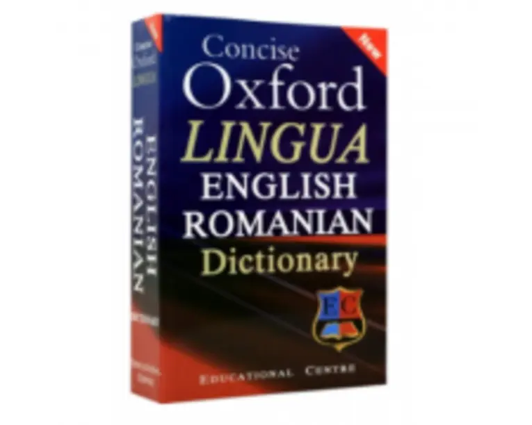 Concise OXFORD lingua English Romanian dictionary, paperback