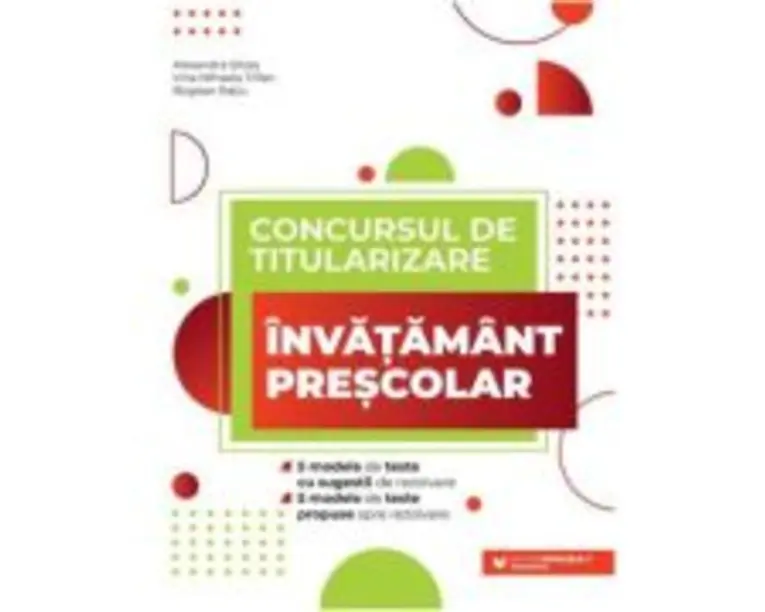 Concursul de titularizare. Invatamant prescolar - Alexandra Silvas
