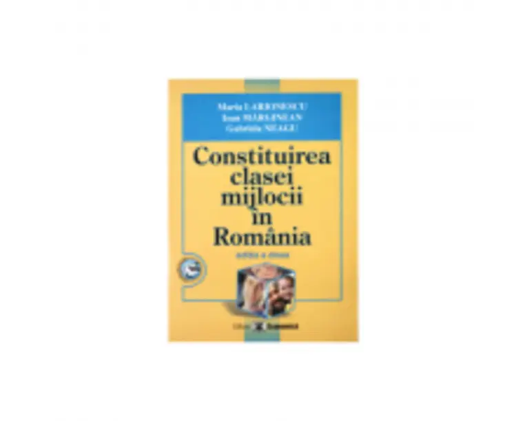 Constituirea clasei mijlocii in Romania. Editia II - Maria Larionescu, Ioan Marginean, Gabriela Neagu
