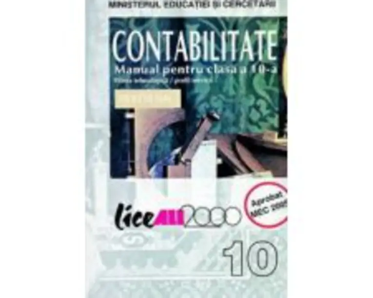 Contabilitate. Manual pentru clasa a 10-a - Violeta Isai