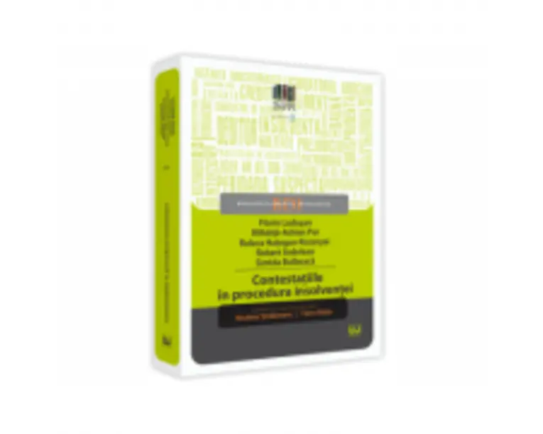 Contestatiile in procedura insolventei - Nicoleta Tandareanu, Florin Motiu