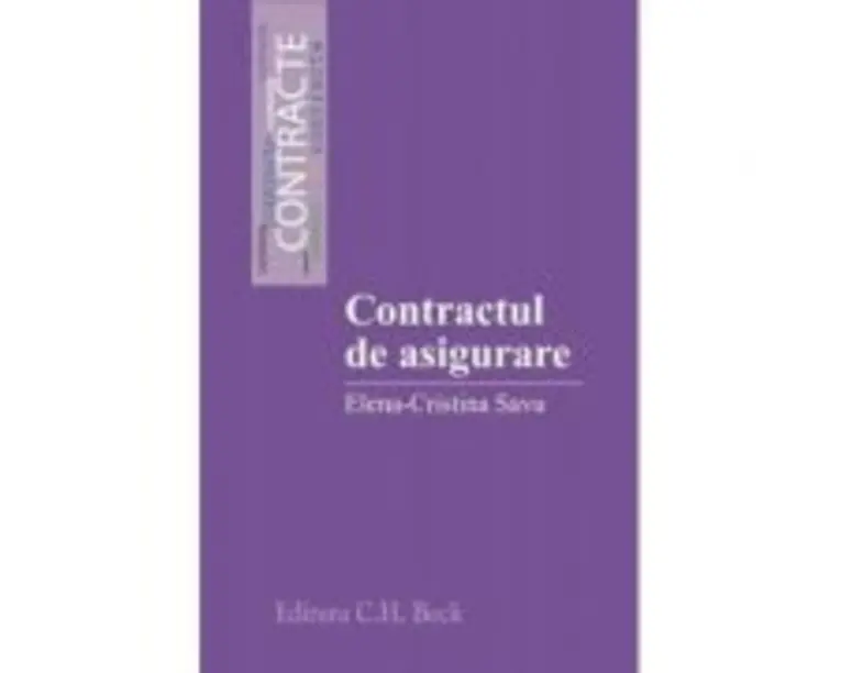 Contractul de asigurare (Elena-Cristina Savu)