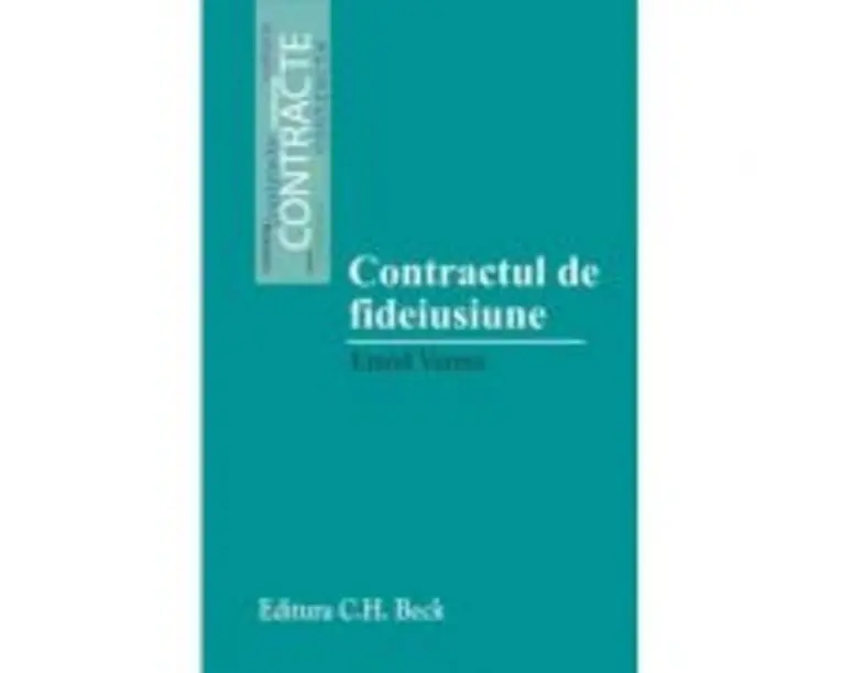 Contractul de fideiusiune - Emod Veress