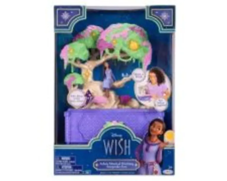 Copacul dorintelor, cutie de bijuterii cu lumini si sunete, Disney Wish