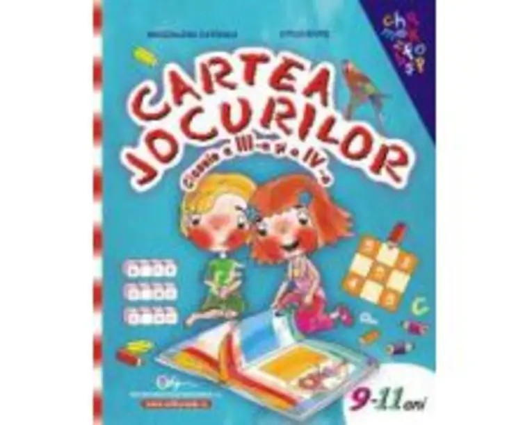 Cartea jocurilor, clasele 3-4 - Magdalena Cantranji