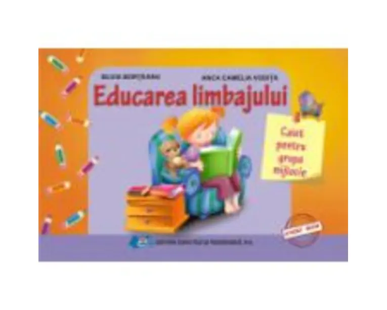 Educarea limbajului caiet pentru grupa mijlocie