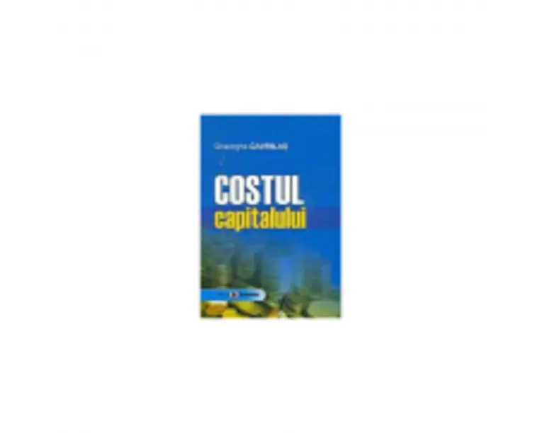 Costul capitalului - Gheorghe Gavrilas