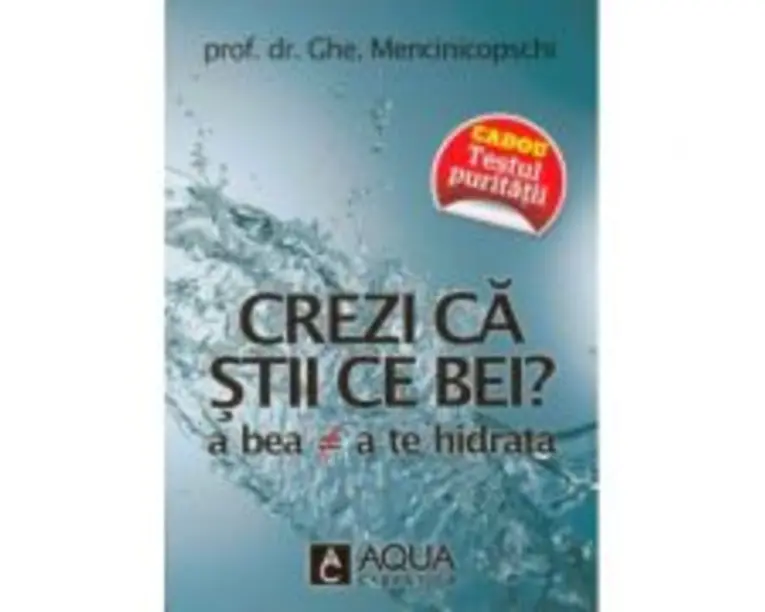Crezi ca stii ce bei? - Ghe. Mencinicopschi