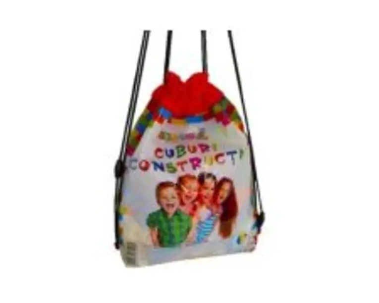 Cuburi Constructii in Rucsac, 320 piese / 570 g