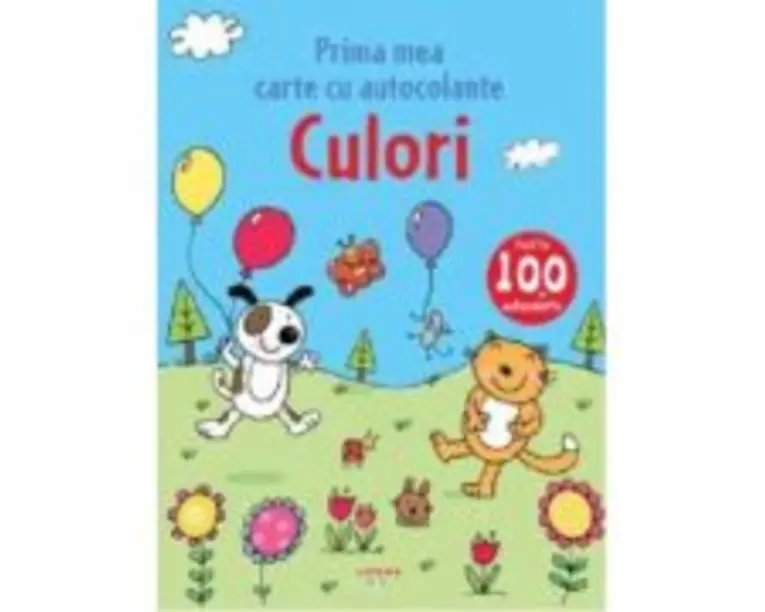 Culori. Prima mea carte cu autocolante