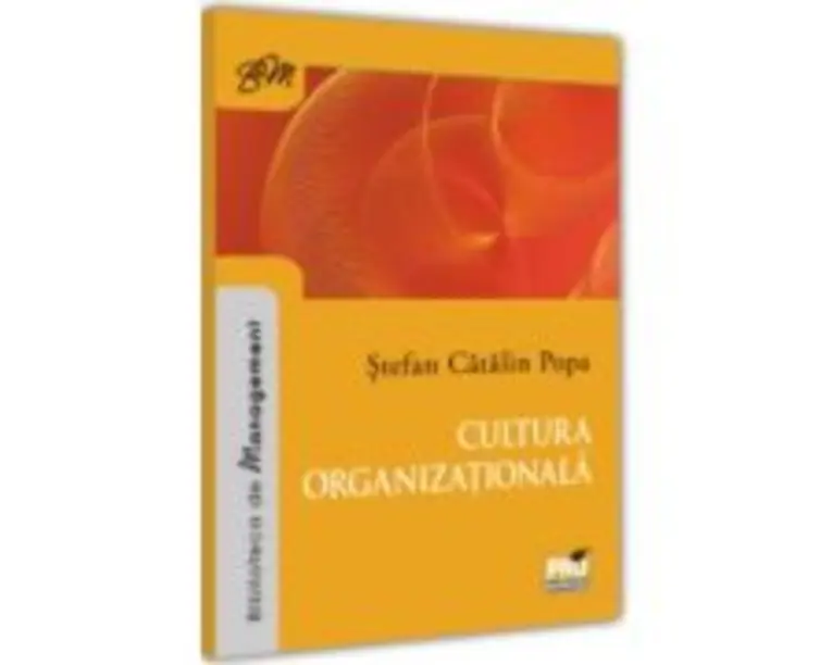 Cultura organizationala - Stefan Catalin Popa