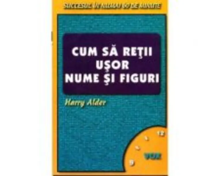 Cum sa retii usor nume si figuri. Succesul in numai 60 de minute - Harry Alder