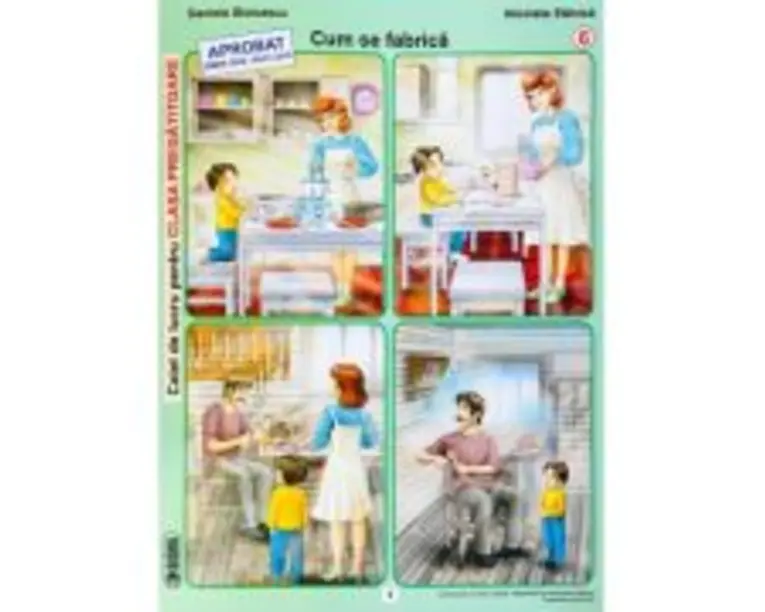 Cum se fabrica. Caiet de lucru pentru clasa pregatitoare. Semestrul 2 - Daniela Stoicescu