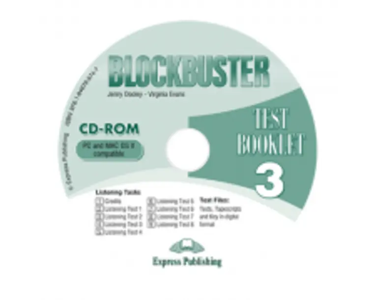 Curs limba engleza Blockbuster 3 CD-ROM cu teste - Jenny Dooley, Virginia Evans