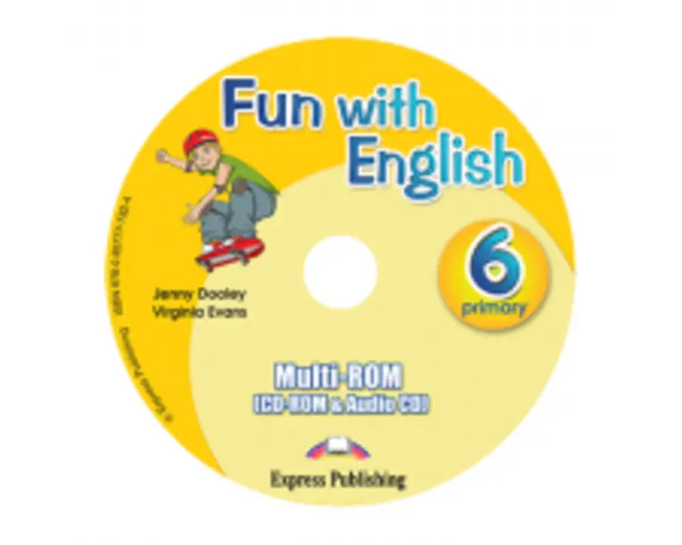 Curs limba Engleza Fun with English 6 MULTI-ROM - Jenny Dooley, Virginia Evans