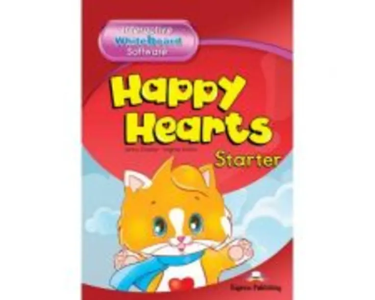 Curs limba engleza Happy Hearts Starter Soft pentru tabla interactiva - Jenny Dooley, Virginia Evans