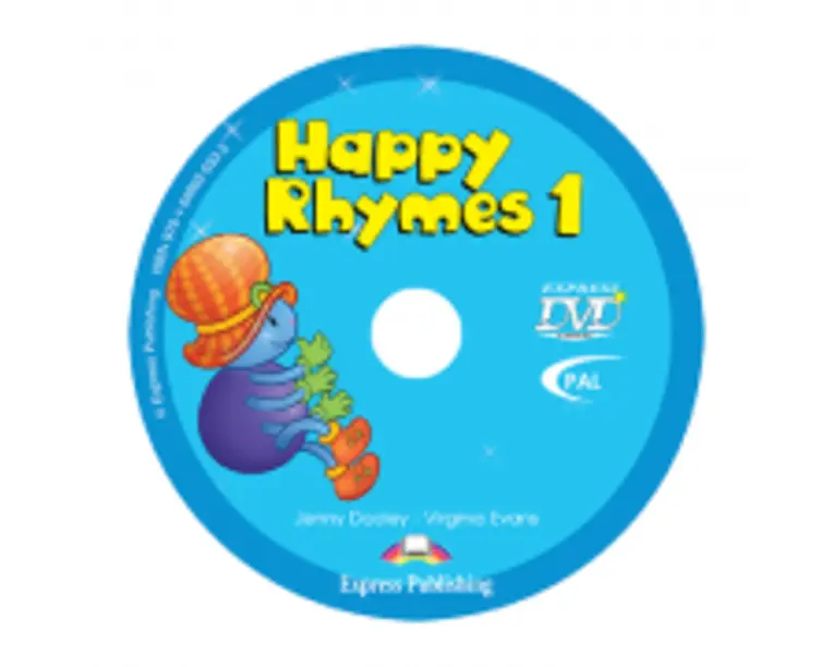 Curs limba engleza Happy Rhymes 1 DVD - Jenny Dooley, Virginia Evans