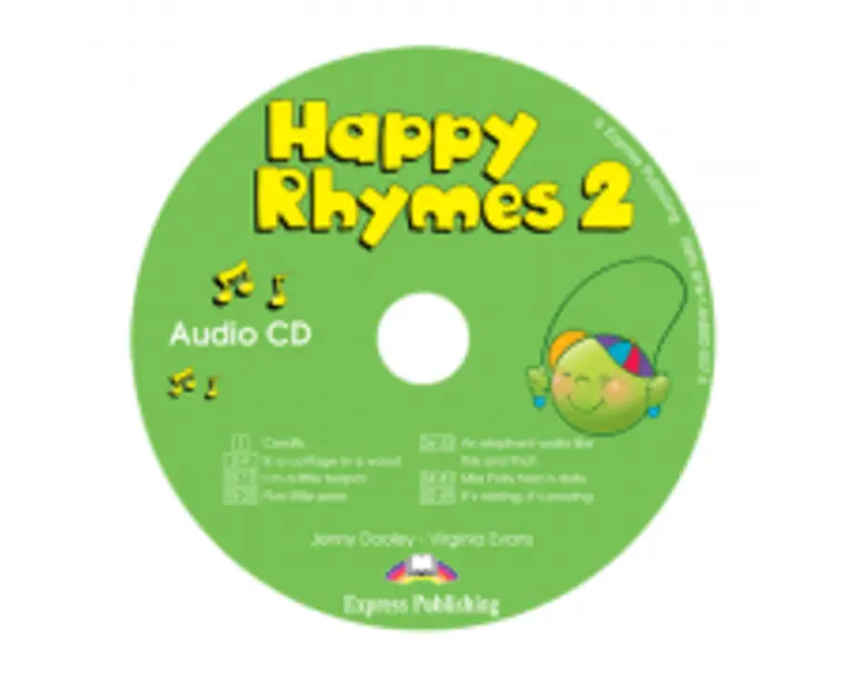 Curs limba engleza Happy Rhymes 2 Audio CD - Jenny Dooley, Virginia Evans