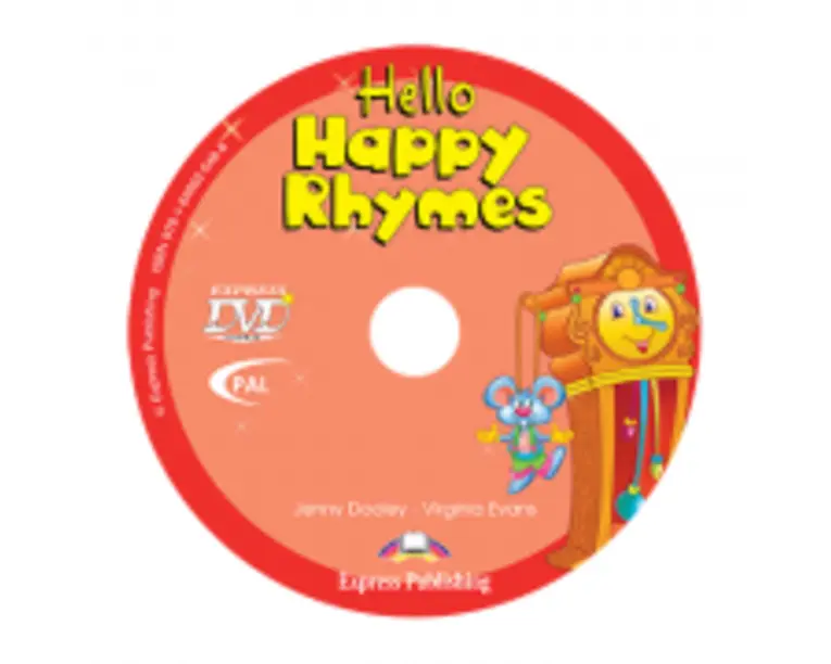 Curs limba engleza Hello Happy Rhymes DVD - Jenny Dooley, Virginia Evans