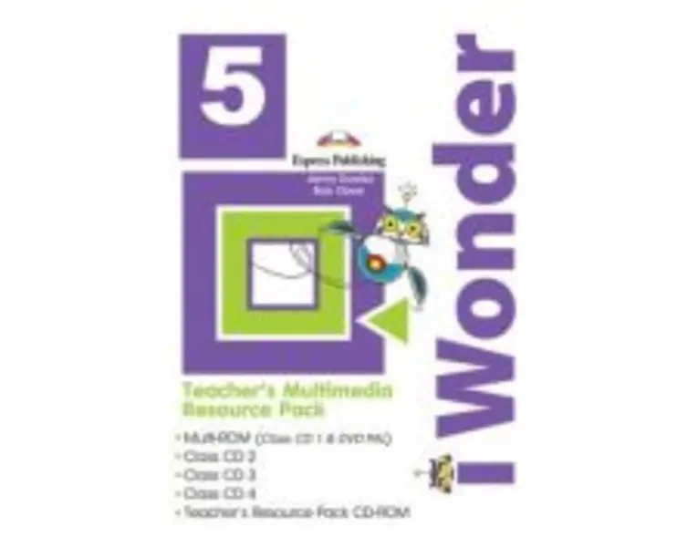 Curs limba engleza iWonder 5 Material multimedia pentru profesori set 5 CD - Jenny Dooley, Bob Obee