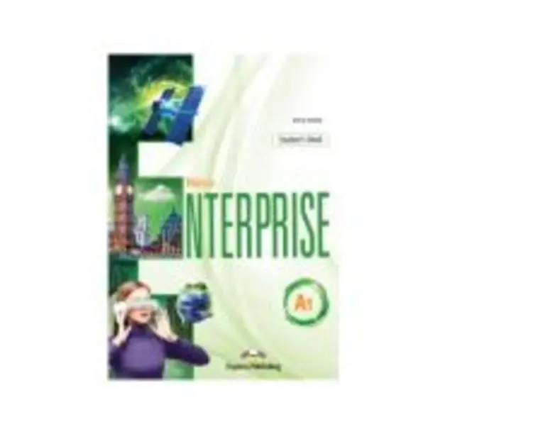 Curs Limba Engleza New Enterprise A1 Manualul Elevului cu Digibook App - Jenny Dooley