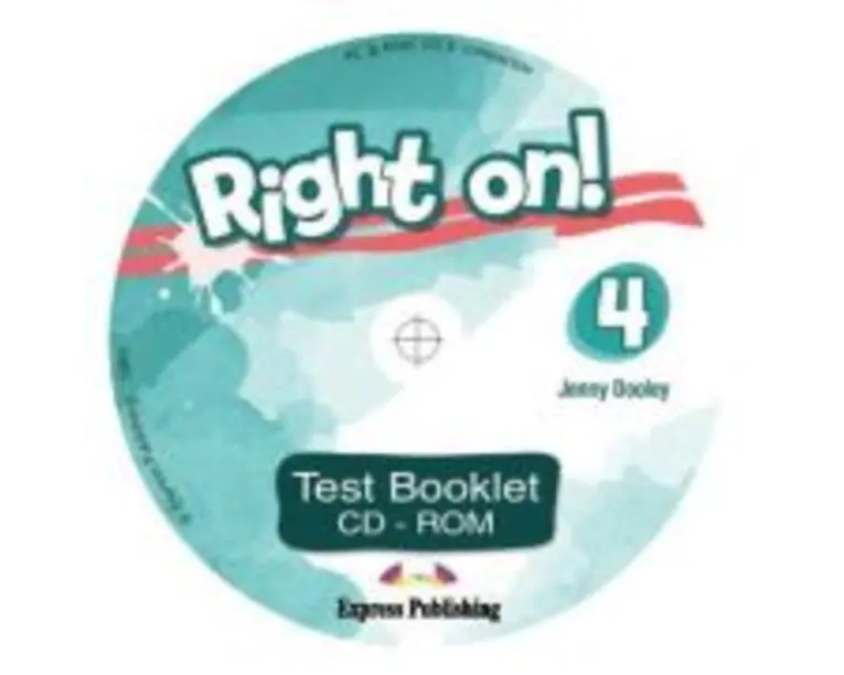 Curs limba engleza Right On 4 Teste CD - Jenny Dooley