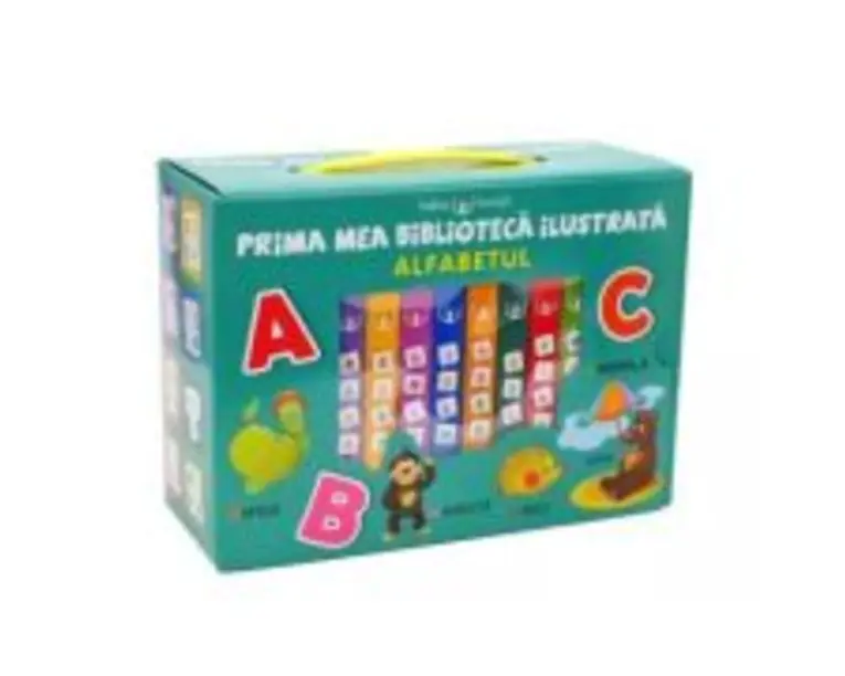 Cutie. Bebe invata. Prima mea biblioteca ilustrata. Alfabetul