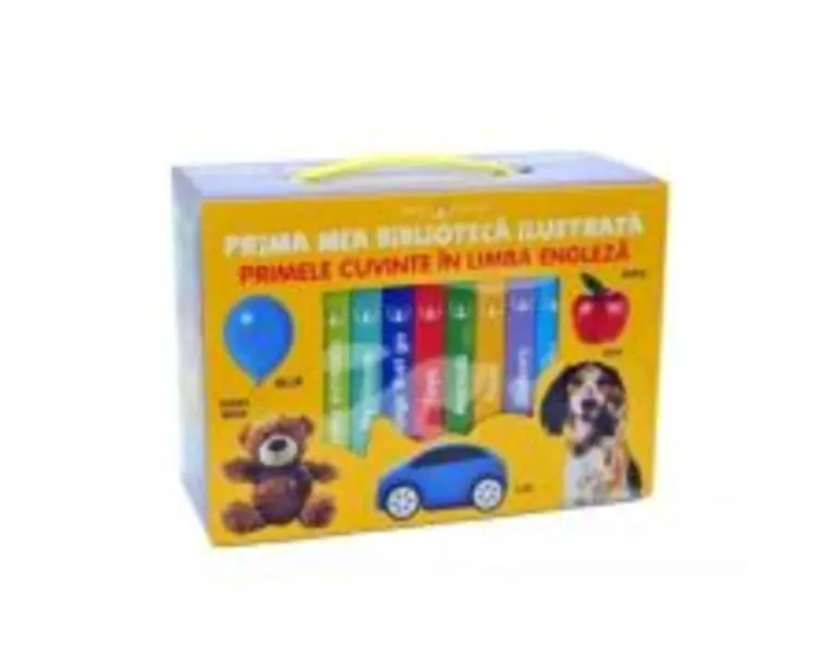 Cutie. Bebe invata. Prima mea biblioteca ilustrata. Primele cuvinte in limba engleza