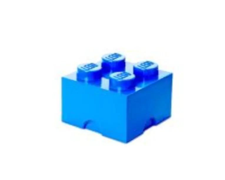 Cutie depozitare LEGO 2x2 albastru inchis 40031731