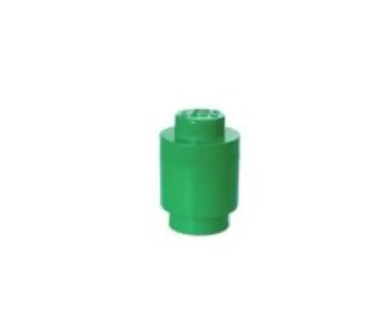 Cutie depozitare rotunda LEGO 1 verde inchis 40301734