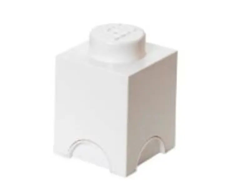 Cutie depozitare LEGO 1 alb 40011735